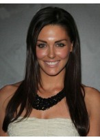 Brilliant Straight Lace Front Synthetic Wig 