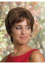 Flattering Synthetic Capless Wig 