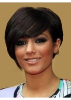 Affordable Capless Remy Human Hair African American Wig 