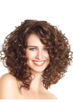 Attractive Lace Front Synthetic African American Wig 