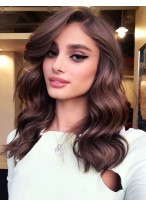 Pretty Lace Front Synthetic African American Wig 