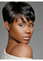 Durable Synthetic Capless African American Wig 