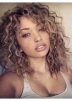 Chic Lace Front Remy Human Hair African American Wig 