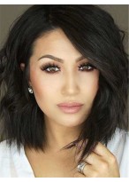 Wavy Lace Front Brilliant Remy Human Hair Wig 