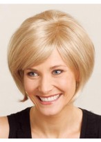Medium Length Straight Capless Synthetic Wig 