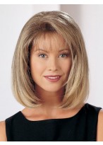 Pleasant Human Hair Capless Wig 