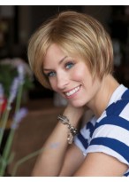Popular Straight Lace Front Synthetic Wig 