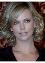 Pleasant Synthetic Wavy Lace Front Wig 