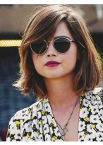 Attractive Lace Front Remy Human Hair Bob Wig 
