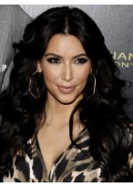 Human Hair Long Lace Front Mono Celebrity Wig 