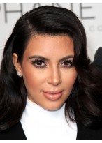 Cheap Wavy Synthetic Celebrity Wig 