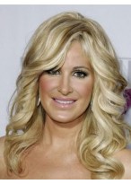 Kim Zolciak Glamorous Synthetic Lace Front Wig 