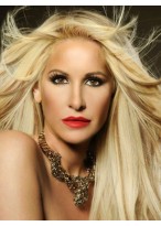 Kim Zolciak Elegant Synthetic Lace Front Wig 