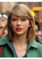 Taylor Swift Glamorous Capless Human Hair Wig 