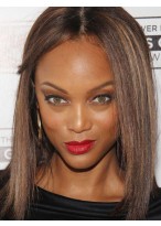Tyra Banks Wonderful Lace Front Human Hair Wig 