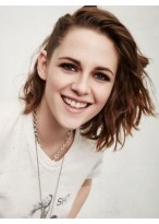 Sweet Kristen Stewart Lace Front Remy Human Hair Wig 