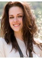 Attractive Kristen Stewart Lace Front Remy Human Hair Wig 