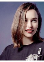 Sweet Emilia Clarke Lace Front Remy Human Hair Wig 