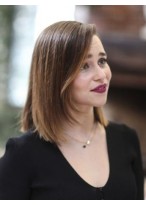 Attractive Emilia Clarke Lace Front Remy Human Hair Wig 