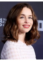 Marvelous Emilia Clarke Lace Front Remy Human Hair Wig 