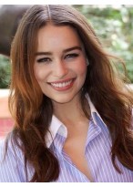 Prodigious Emilia Clarke Lace Front Remy Human Hair Wig 