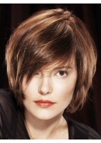 Pretty Capless Remy Human Hair Wig 