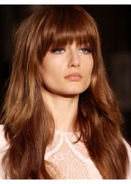 Natural Capless Remy Human Hair Wig 