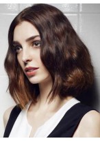 Glamorous Remy Human Hair Lace Front Wig 