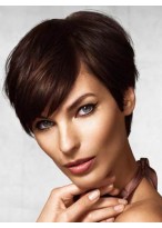 Shimmering Remy Human Hair Lace Front Wig 