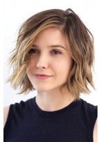 Modern Lace Front Remy Human Hair Wig 