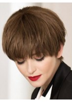 Good Looking Capless Remy Human Hair Wig 