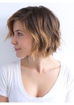 Admirable Lace Front Remy Human Hair Wig 