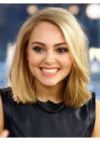 Stylish Remy Human Hair Lace Front Wig 