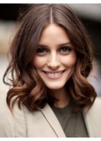 Fashionable Remy Human Hair Lace Front Wig 