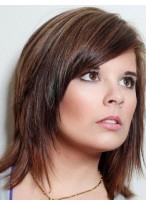 Fine Remy Human Hair Lace Front Wig 