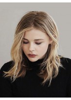 Layered Lace Front Remy Human Hair Wig 