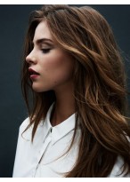 Glamorous Remy Human Hair Lace Front Wig 