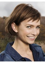 Cute Remy Human Hair Lace Front Wig 