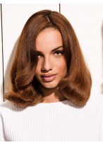 Wonderful Wavy Lace Front Remy Human Hair Wig 