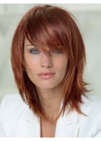 Wonderful Straight Capless Human Hair Wig 