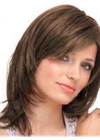 Human Hair Straight Capless Wig 