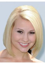 Human Hair Straight Lace Front Wig 