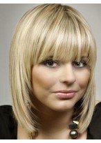 Straight Capless Human Hair Wig 