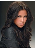 Human Hair Wavy Lace Front Wig 