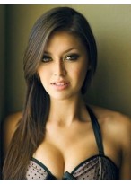 Human Hair Straight Lace Front Wig 