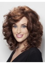 Concise Capless Wavy Human Hair Wig 