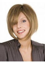 Charming Human Hair Straight Capless Wig 