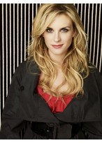 Glamorous Human Hair Lace Front Wig 