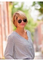 Marvelous Lace Front Remy Human Hair Wig 