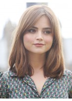 Attractive Remy Human Hair Lace Front Wig 